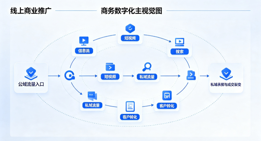 囊谦县线上商业推广怎么做？全域流量闭环搭建与低成本转化实战指南